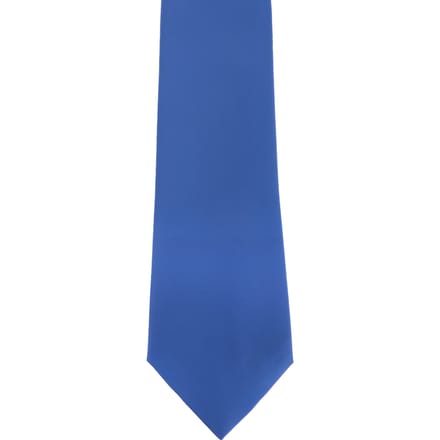 Premier Herensatineband (smal blad) (pakje van 2) (Middenblauw)