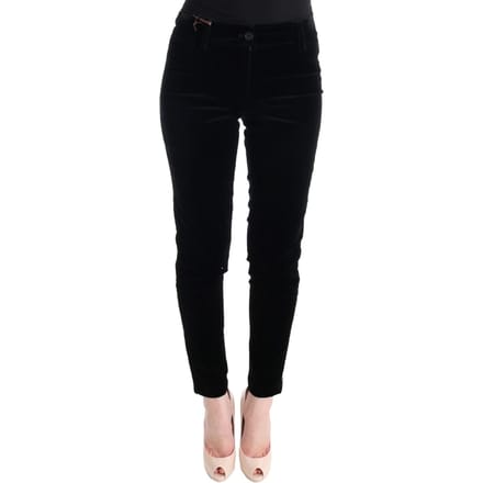 Fluwelen Broek Slim Fit