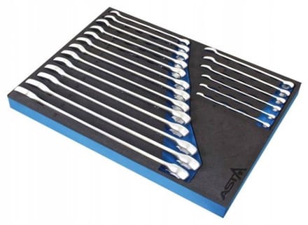 Set Ringsleutels 6-24mm - 19 delig - CRV Staal