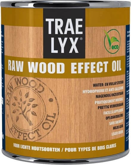 Trae Lyx raw wood effect oil lichthout - 750 ml