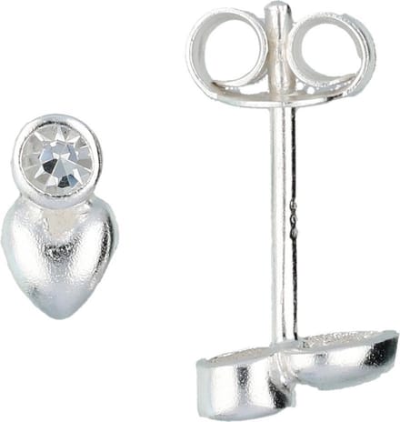 Lilly 106.0027.00 Oorknoppen Zilver 7mm CZ