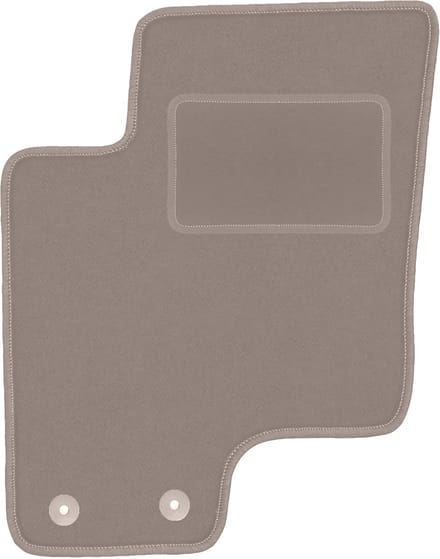 Beige bestuurdersmat voor: Hyundai Getz hatchback (2002-2010)