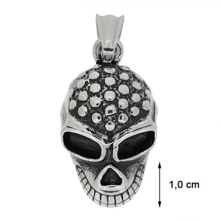 Blinx Jewels Stalen Hanger Doodskop