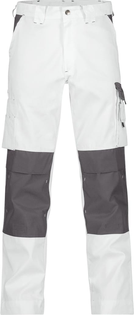 Tweekleurige werkbroek met kniezakken