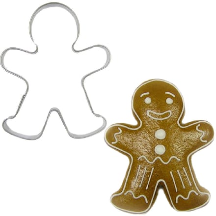 BrandNewCake Uitsteekvorm Peperkoekmannetje RVS 9cm