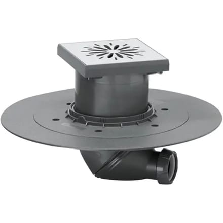 Wirquin Vloersifon Uitgang 360°