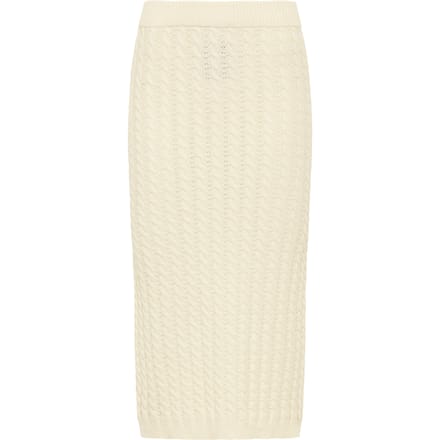 Faina gebreide rok Dames champagne