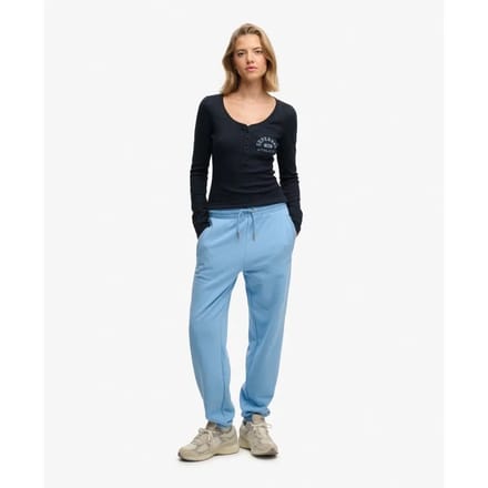 Superdry - Athletic Button Down Longsleeve Top - Dames - Lange mouwen shirts