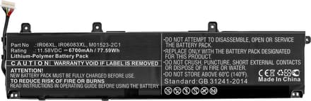 CoreParts MBXHP-BA0285 laptop reserve-onderdeel Batterij/Accu