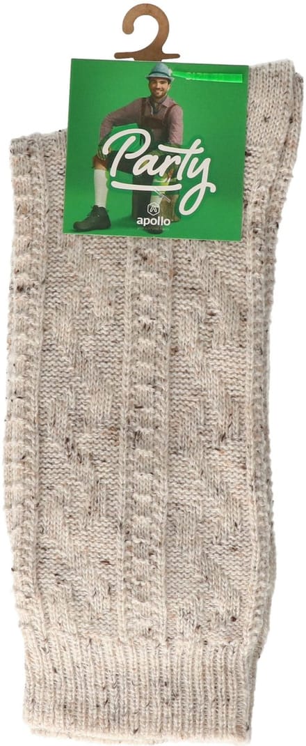 Tiroler shopper sokken beige (mt 39/42)