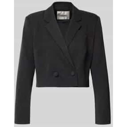 My Essential Wardrobe Reecemw Short Blazer Blazers Dames - Zwart - Maat 38