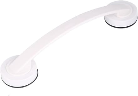 Badkamer Handgreep - Veiligheidsbeugel Douche - Extra Ondersteuning - Zonder Boren - 33 x 8 x 5 cm - Wit