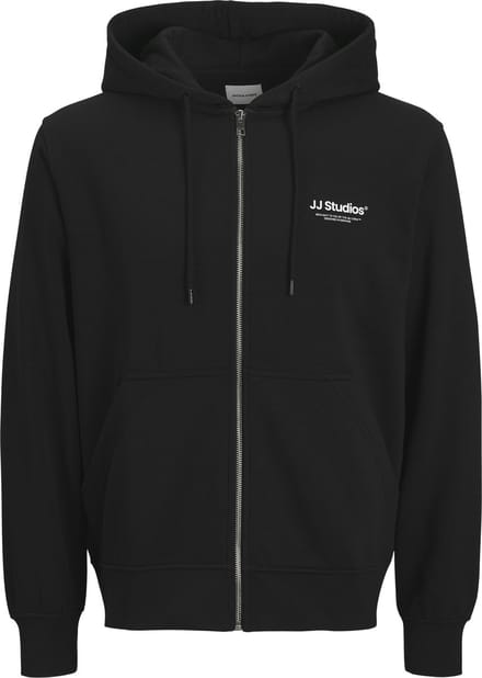JACK&JONES PLUS - JJESOHO SWEAT ZIP HOOD NOOS PLS - Heren - Vesten