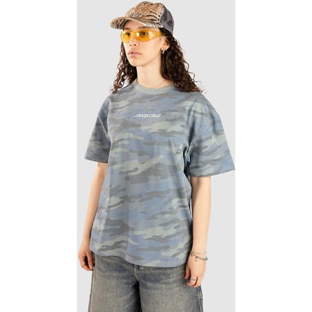 Santa Cruz Strip Emb T-Shirt camouflage