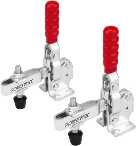 Verticaal Quick Release Tuimelklem 227 kg Capaciteit voor Houtbewerking