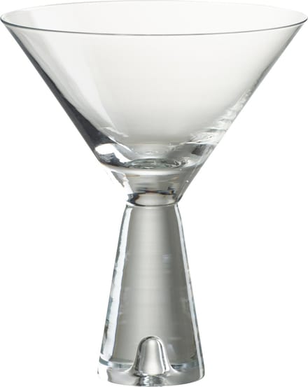 J-Line glas cocktail Lewis - glas - transparant - 4 stuks
