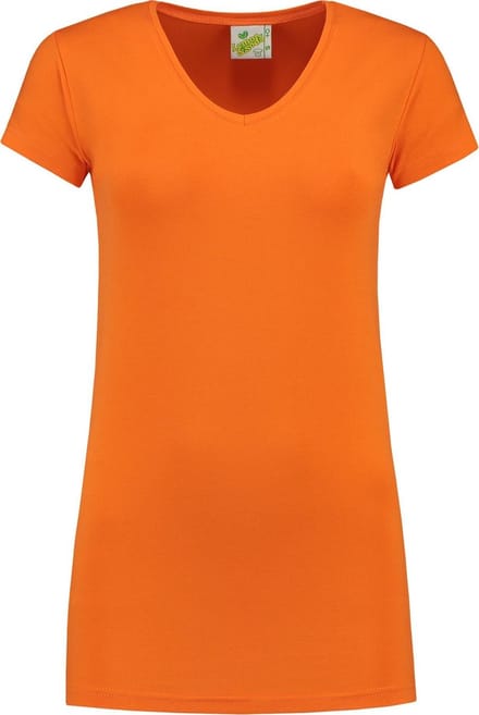 Lemon & SodaT-shirt V-neck cot/elast SS for her