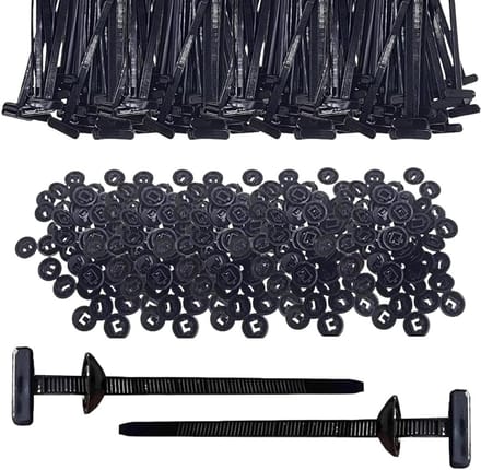 SolidKeus - 100 Stuks Nylon Kabelbinders voor Meerdere Toepassingen