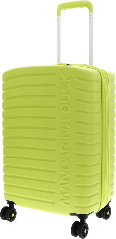 MANDARINA DUCK Flyduck Expandable Cabin Trolley Bergamotto Lichtgroen 55cm