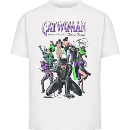 Merchcode T-shirt Catwomen Feline Fatale Tee MC1271