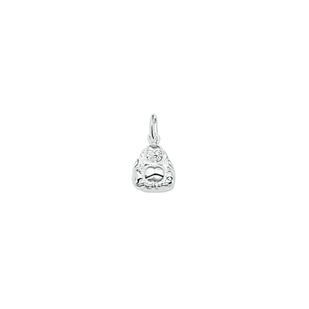 hanger boeddha zilver gerhodineerd