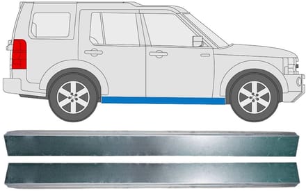 Reparatie dorpel voor Land Rover Discovery 2004-2009 / Links = Rechts / Set