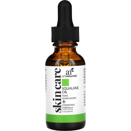 artnaturals, huile de squalane, 1 fl oz (30 ml) black