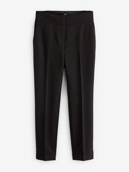 Next - Dames - Op maat gesneden smalle broek - Zwart