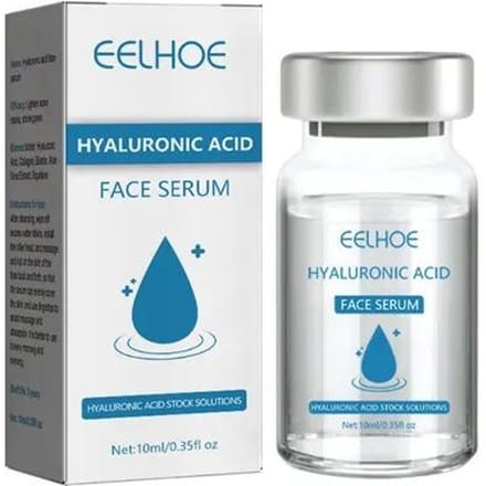 Sérum à l'Acide Hyaluronique EELHOE: Votre dose quotidienne d'hydratation profonde. 2pcs