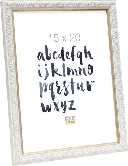 Deknudt Frames fotolijst S95LF1 - wit - retrokader - 15x20 cm