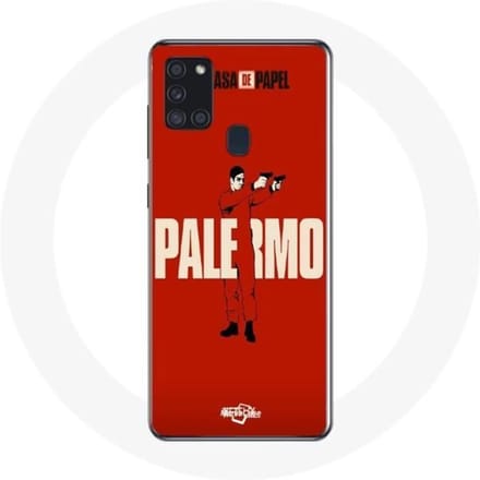 Coque Samsung Galaxy A21S La casa de papel Palermo dessin