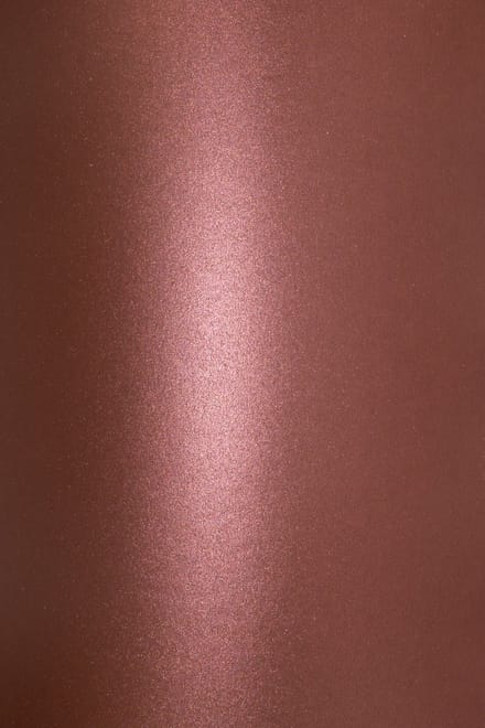 Netuno - bordeaux metallic papier - A4 - 21 x 29,7 cm - 20 vellen - 250 gram - Aster Metallic Dark Red
