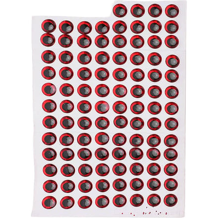 100 stuks 10mm Kunstmatige Visogen Visogen Sticker Visaccessoires Tackle Vislokmiddel