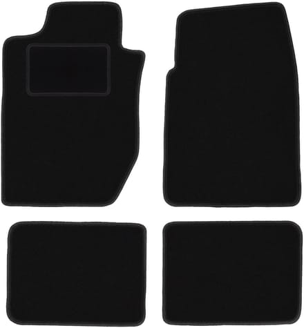Zwarte velours vloermatten voor: Dodge Durango I SUV (1997-2003)