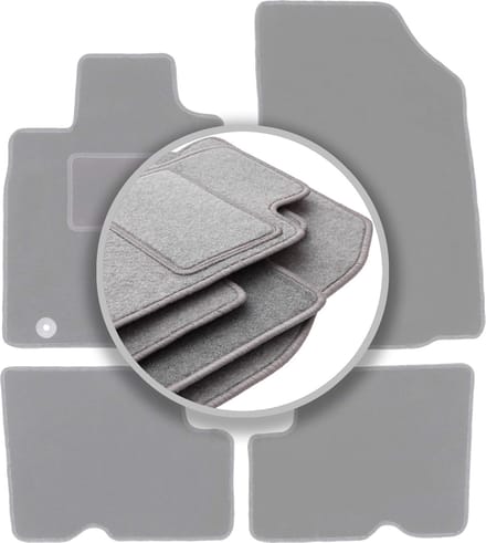 Grijze automatten voor: Dacia Sandero I hatchback, Stepway (2008-2013)