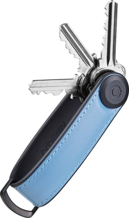Orbitkey Hybrid Leather sleutelhanger lake blue