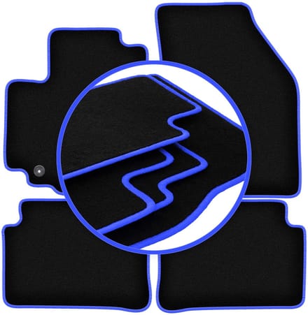 CARLUX-BLUE automatten voor: Opel Agila B hatchback (2008-2014)