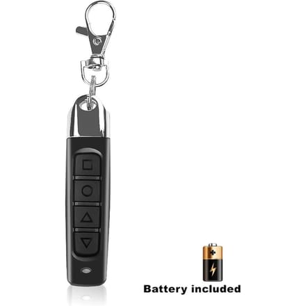 Ouvre-porte de Garage, copie de télécommande 433MHZ, duplicateur de télécommande, Code de clonage, clé de voiture noir