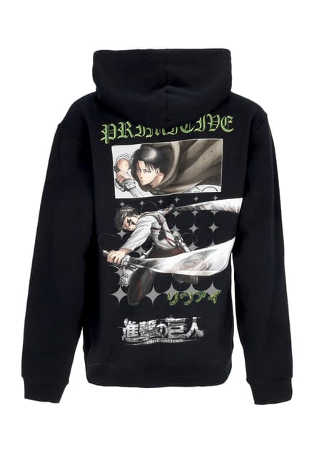 Scout-hoodie voor heren X Attack On Titan Zwart