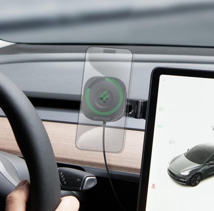Spigen Tesla OneTap Pro 3 Wireless Car Charger - Screen Mount
