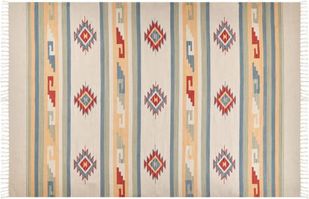APARAN - Vloerkleed - Meerkleurig - 200 x 300 cm - Katoen