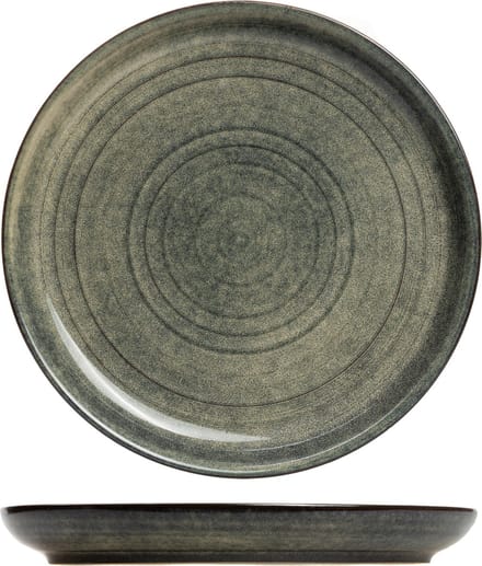 Cosy&Trendy Mendoza Green-blue Dessertbord D21,5cm