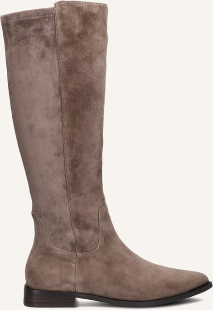 STEFANO LAURAN Pe2059 Laarzen - Suède - Dames - Taupe - Maat 41