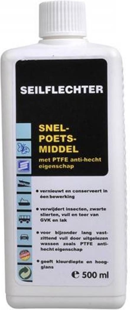Seilflechter Universeel poetsmiddel - Hoogglans - 500 ml - Verwijdert vuil en teer - Siliconen