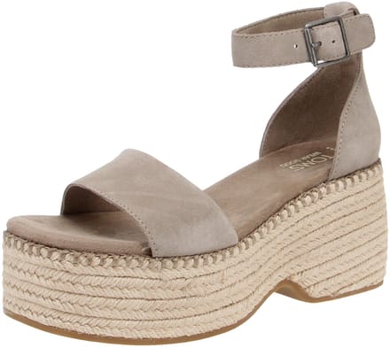 Toms 10020743 Laila - Damesschoenen sandalen - Natuurlijk