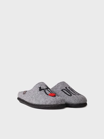 Viltslippers voor heren | TOBI-DR