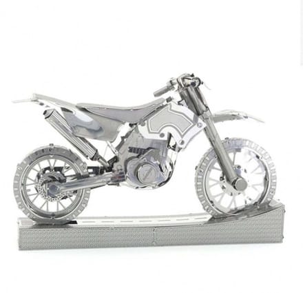De Bouwplaats Bouwpakket Miniatuur Motor Crossmotor - Metaal - Vanaf 14 jaar