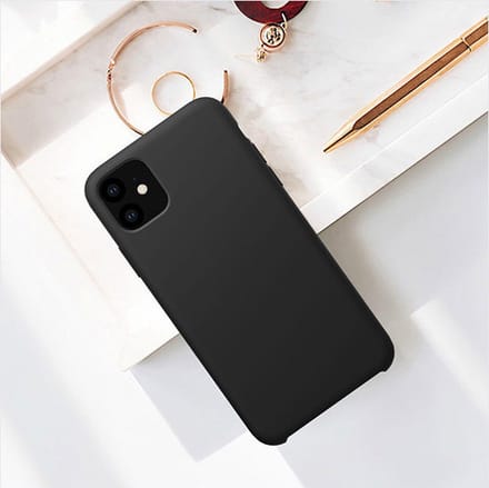 Telefoonhoesje - Back Cover - Geschikt Voor Apple IPhone 11 - Zwart