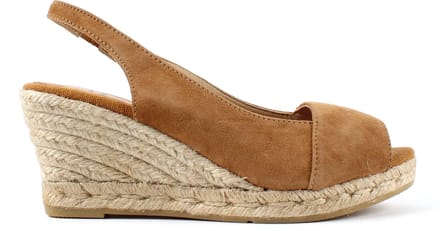 Toni Pons Monza-A  bruin espadrilles dames (s) (MONZA-A cuiro)