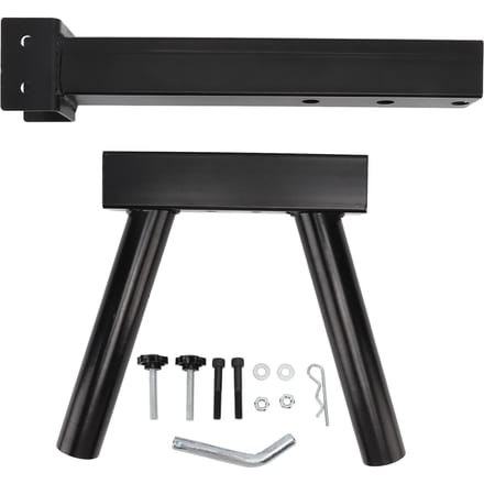 Vlaggenmast Houder Beugel Universele Vlaggenmast Houder Montage voor Vrachtwagens Jeeps SUV's Campers Dubbele Buis gray